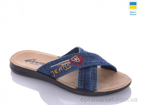 Купить Шльопанці чоловічі MD2130 синій Demur синій