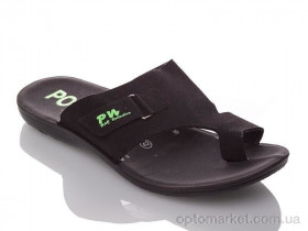 Купить Шльопанці чоловічі MPWP green Demur чорний