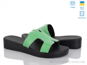 Купить Шльопанці жіночі MV118-7 A.Dama зелений