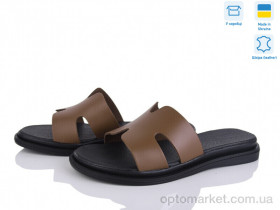 Купить Шльопанці жіночі MV189-3 A.Dama коричневий