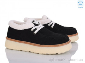 Купить Туфлі жіночі MX985-2 Lemon чорний