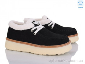 Купить Туфлі жіночі MX985-2 Lemon чорний