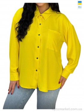 Купить Сорочка жіночі N003 yellow Optspace фіолетовий