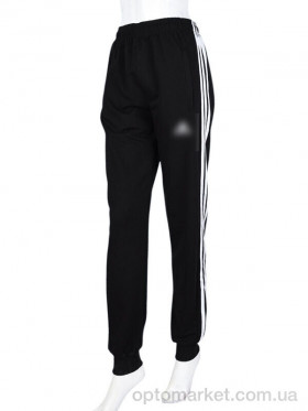 Купить Спортивні штаны жіночі N008-1 black A.idas чорний