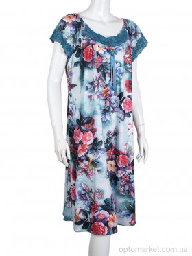 Купить Нічна сорочка жіночі N010-11 green Saimeiqi зелений