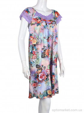 Купить Нічна сорочка жіночі N010-6 violet Saimeiqi фіолетовий