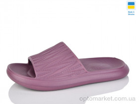 Купить Шльопанці жіночі N111 марсал Olimp фіолетовий