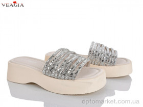 Купить Шльопанці жіночі N17 beige Veagia бежевий