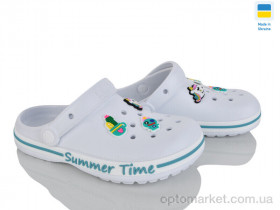 Купить Крокси дитячі N328 білий Dago білий