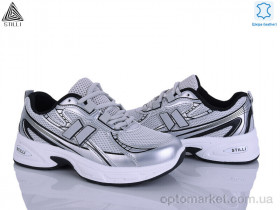 Купить Кросівки жіночі N370-6 шкіра Stilli сірий