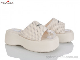 Купить Шльопанці жіночі N5 beige Veagia бежевий
