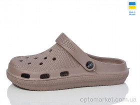 Купить Крокси жіночі N98 темно коричневий Krok коричневий