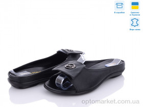 Купить Шльопанці жіночі Ната чорний Golden Natali чорний