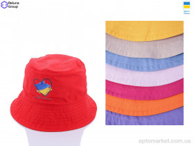 Купить Панама унісекс NN17 mix Reluna Group червоний