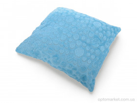 Купить Подушка унісекс Норка круг 08286 l.blue (42*42) Obuvok блакитний