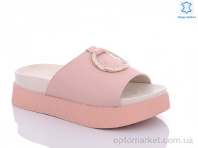 Купить Шльопанці жіночі P1494-4 Purlina рожевий