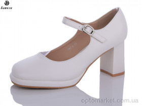 Купить Туфлі жіночі P62-2 Башили білий