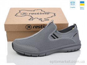 Купить Кросівки чоловічі PGL26820 grey Restime сірий