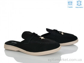 Купить Сабо жіночі PL34-1 Lemon чорний