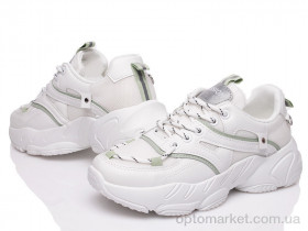 Купить Кросівки жіночі Prime N88-5 WHITE-GREEN Prime білий