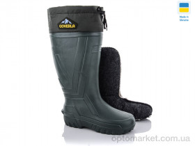 Купить Чоботи з піни чоловічі Прогресс См801 зелений Progress зелений