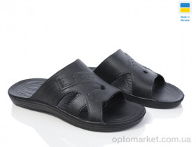 Купить Шльопанці чоловічі Пряжка чорний Cross чорний