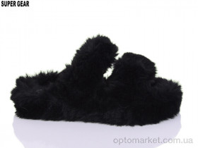Купить Капці жіночі PV01 black Super Gear чорний