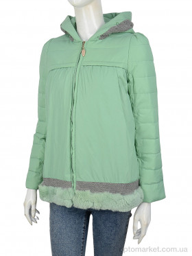 Купить Куртка жіночі ПЖ408 green (07170) ЗНИЖКА Obuvok зелений