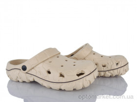 Купить Крокси чоловічі Q13-1 Hongquan бежевий