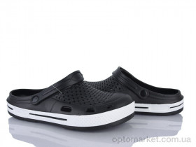 Купить Крокси чоловічі Q15-1 Hongquan чорний