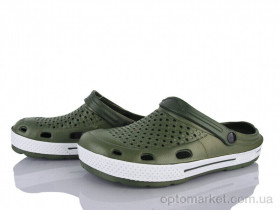 Купить Крокси чоловічі Q15-5 Hongquan зелений