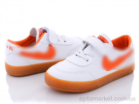 Купить Кросівки дитячі Q26-B63363 white-orange Angel білий