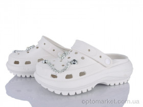 Купить Крокси жіночі Q27-2 Hongquan білий