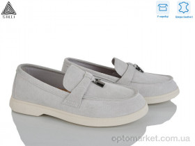 Купить Туфлі жіночі Q80-8 шкіра Stilli сірий