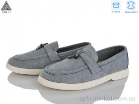 Купить Туфлі жіночі Q90-7 шкіра Stilli сірий