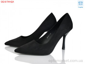 Купить Туфлі жіночі QQ100-1 Панда чорний