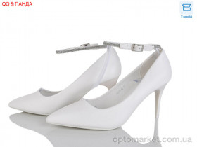 Купить Туфлі жіночі QQ101-2 Панда білий