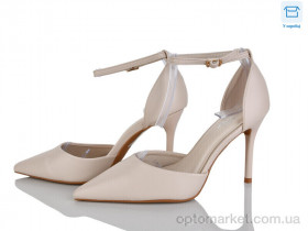 Купить Туфлі жіночі QQ106-4 Панда бежевий