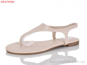 Купить Босоніжки жіночі QQ107-3 Панда бежевий