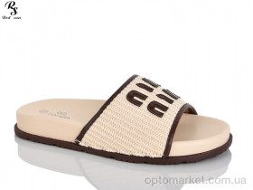 Купить Шльопанці жіночі QQ109-3 QQ&Панда бежевий