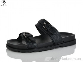 Купить Шльопанці жіночі QQ110-1 Панда чорний