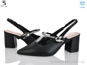 Купить Туфлі жіночі QQ115-1 Панда чорний