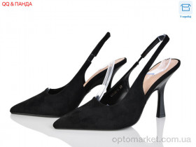 Купить Туфлі жіночі QQ120-1 Панда чорний