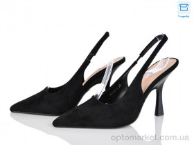 Купить Туфлі жіночі QQ120-1 Панда чорний