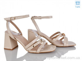 Купить Босоніжки жіночі QQ122-3 Панда бежевий