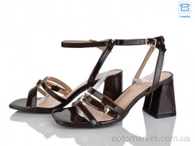 Купить Босоніжки жіночі QQ122-5 Панда коричневий