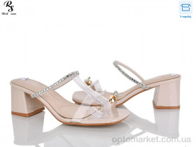 Купить Шльопанці жіночі QQ123-3 Панда бежевий