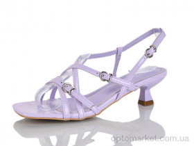 Купить Босоніжки жіночі QQ124-4 Панда фіолетовий