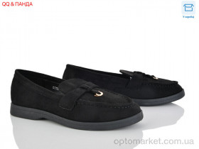 Купить Туфлі жіночі QQ136-1 Панда чорний