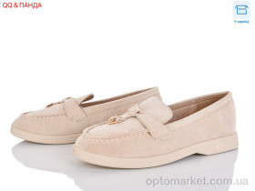 Купить Туфлі жіночі QQ136-2 Панда бежевий